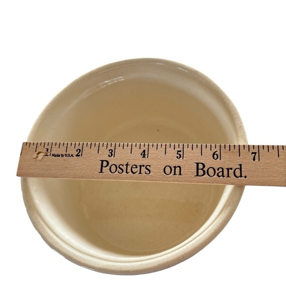 VTG STANGL POTTERY HANDCRAFTED COOKRITE OVENWARE 1 QT CASSEROLE SOUFFLÉ DISH USA - Picture 6 of 9